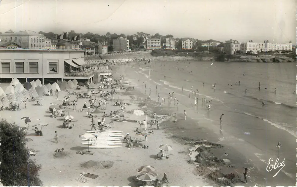 Strand von Pontaillac — Royan — Verlag Elcé - Vorderseite