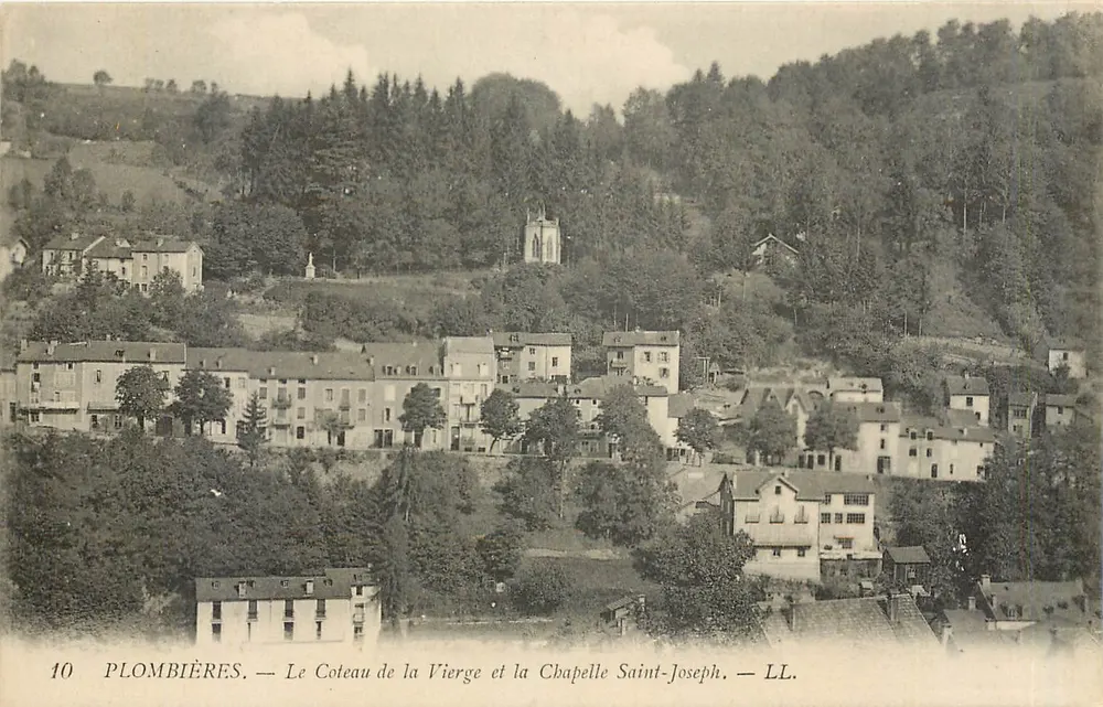Plombières — Der Hügel der Jungfrau und die Kapelle Saint-Joseph — LL. - Vorderseite