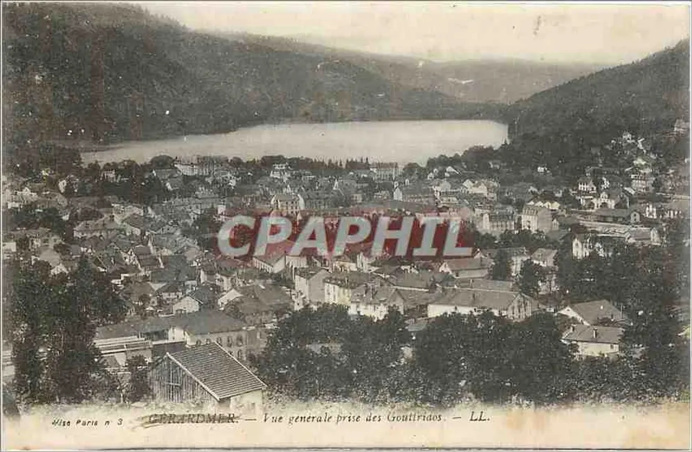 Gérardmer — Vue générale prise des Gouttrias — Wisa Paris n° 3 - Recto