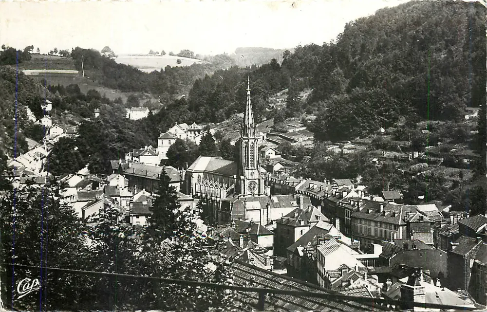 Plombières-les-Bains — Vista geral — Cap - Frente