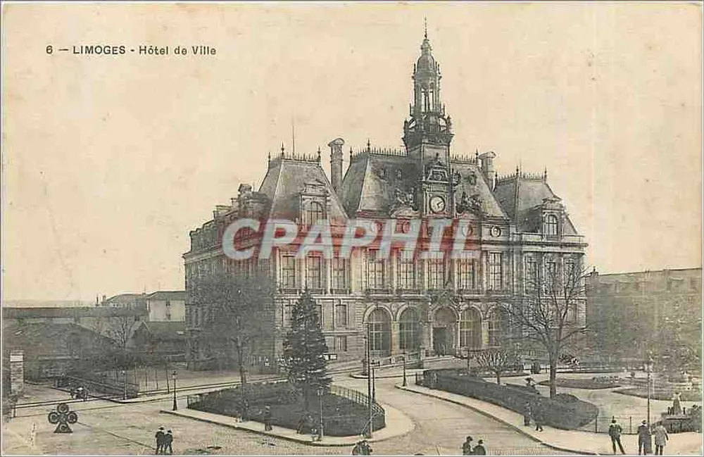 Limoges — Hotel de Ville - Frente