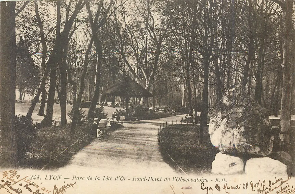 LYON — Park des Tête-d'Or — Rond-Point de l'Observatoire — E.R. - Vorderseite
