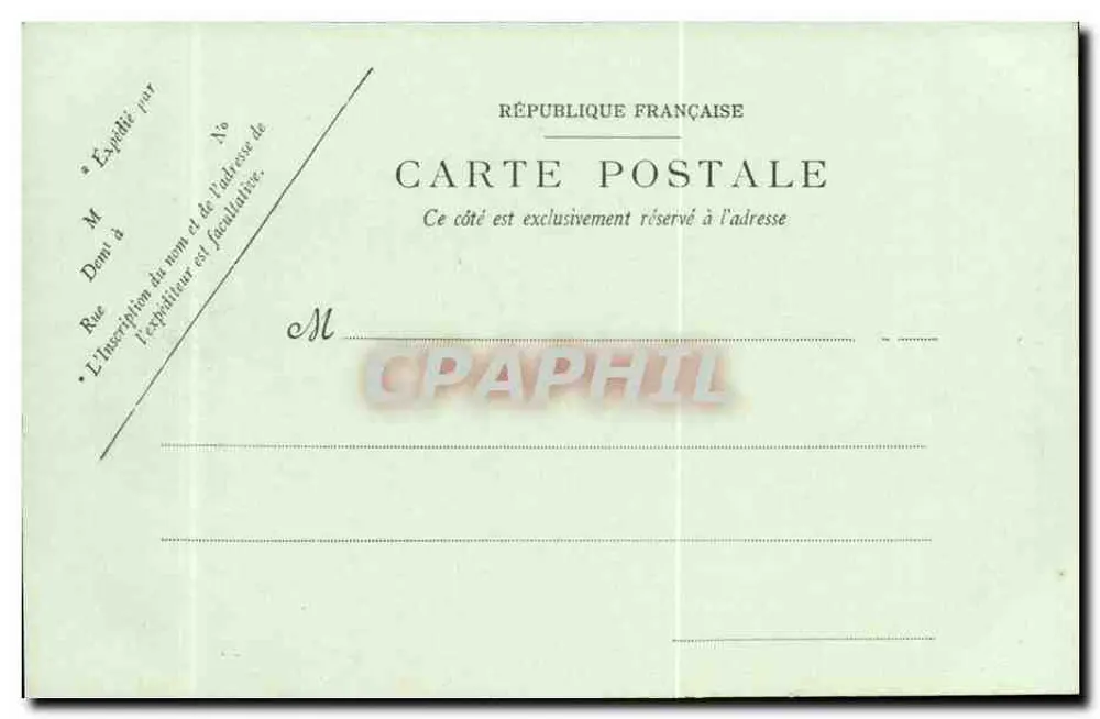 Paris — Notre-Dame en het Pont — LL. — n° 128 - Achterkant