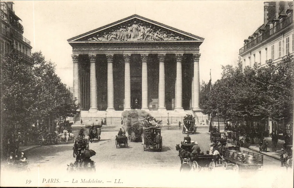 Paris — A Madeleine — LL. — n° 59 - Frente