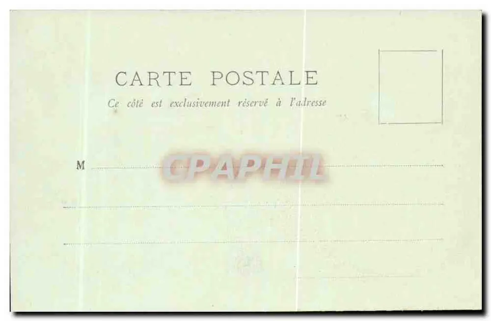 Paris — A Madeleine — LL. — n° 59 - Verso