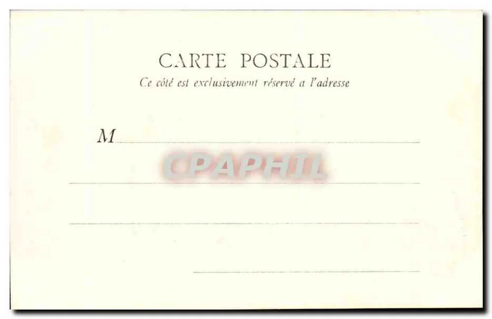 Paris — Place du Carrousel — B.F. Paris, n°43 - Verso