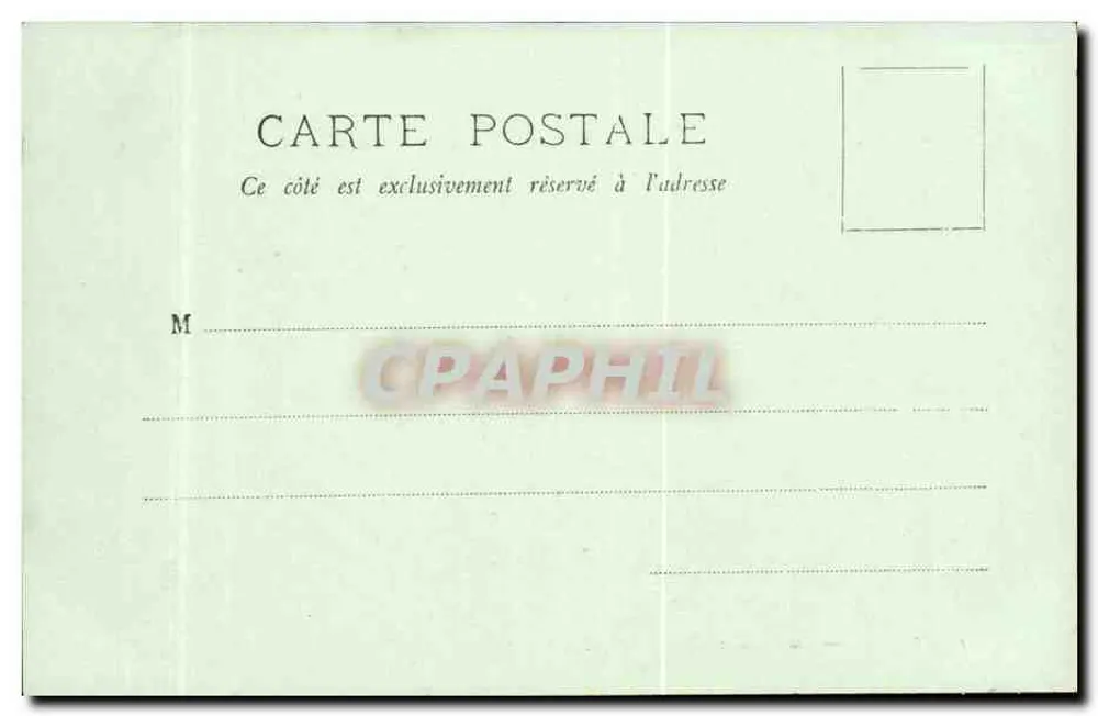 Paris — Os Campos Elísios — LL. — N° 353 - Verso