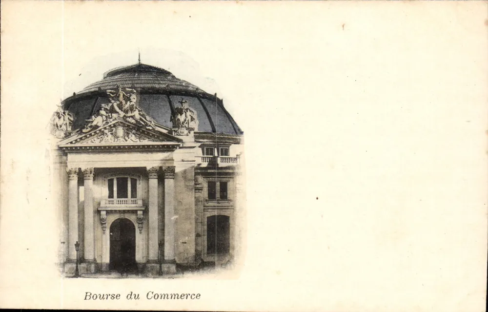 Bolsa do Comércio — Paris — número de série não visível - Frente