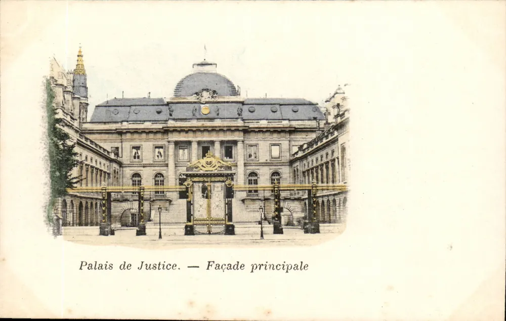 Palácio de Justiça — Fachada principal — editor não visível - Frente