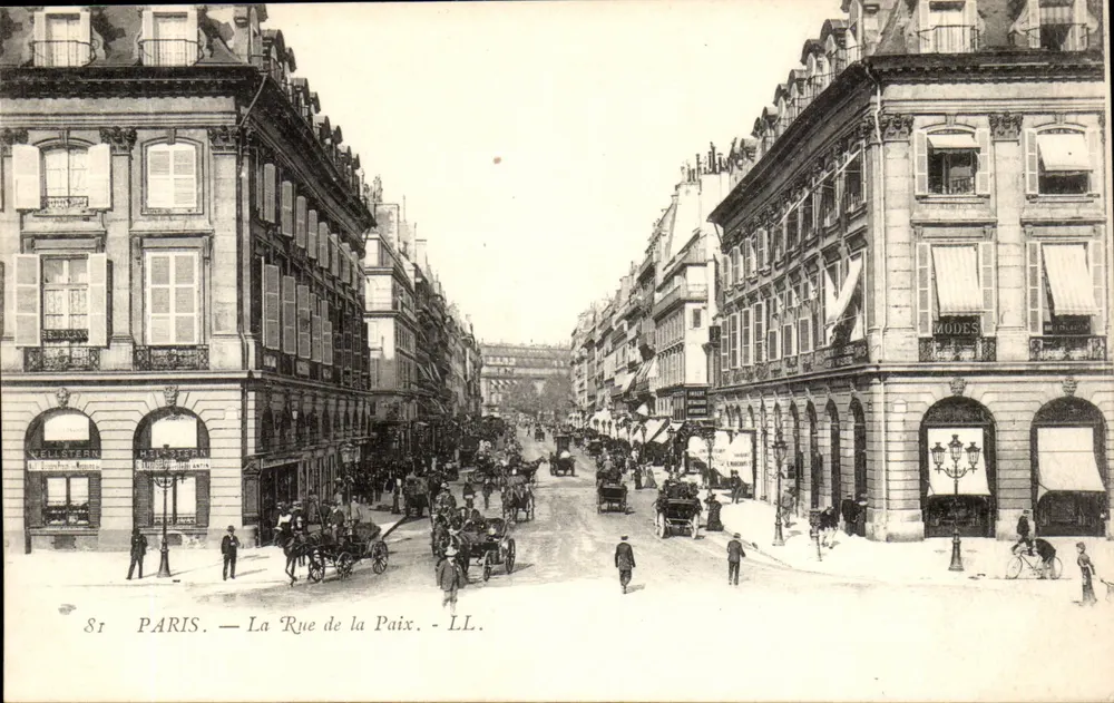 Paris — La Rue de la Paix — LL. - Front