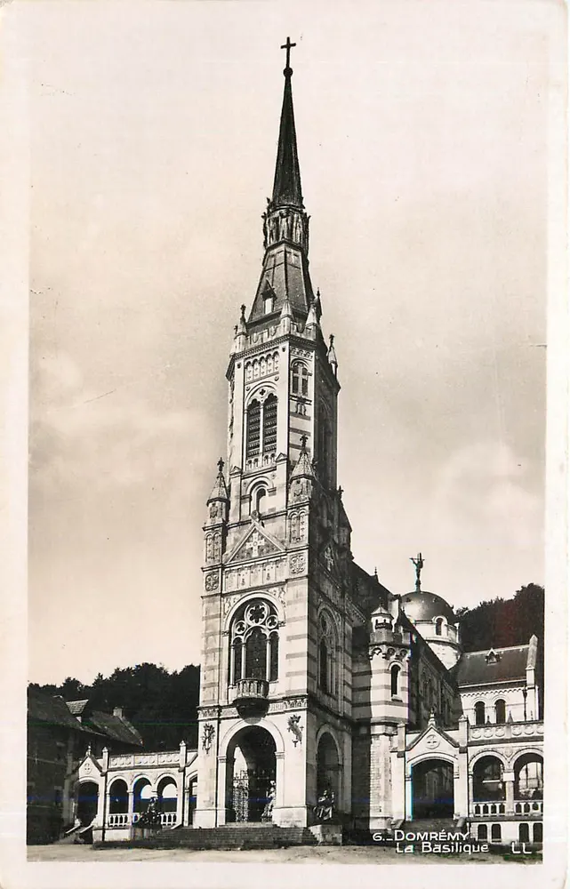 Domrémy-la-Basilique — Katedra Najświętszej Maryi Panny — G. Domrémy, LL - Awers