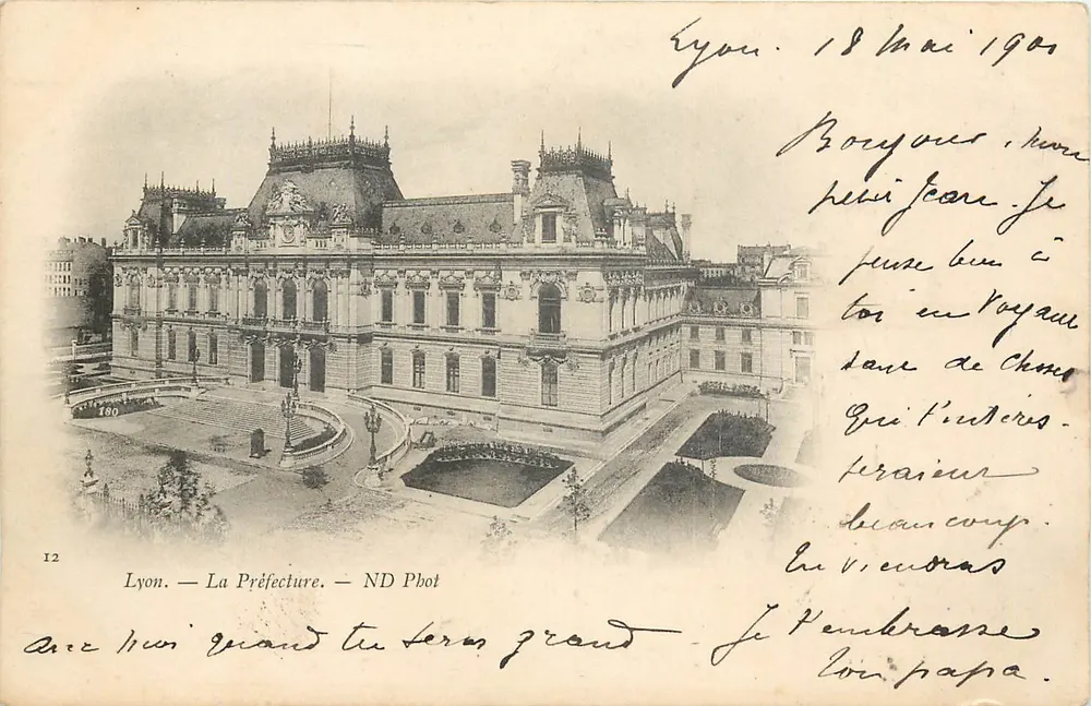 Lyon — A Prefeitura — ND Phot n°12 - Frente