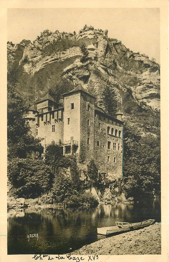 Castelo de La Gaze — Século XV — Arts Graphiques Tarnouse - Frente