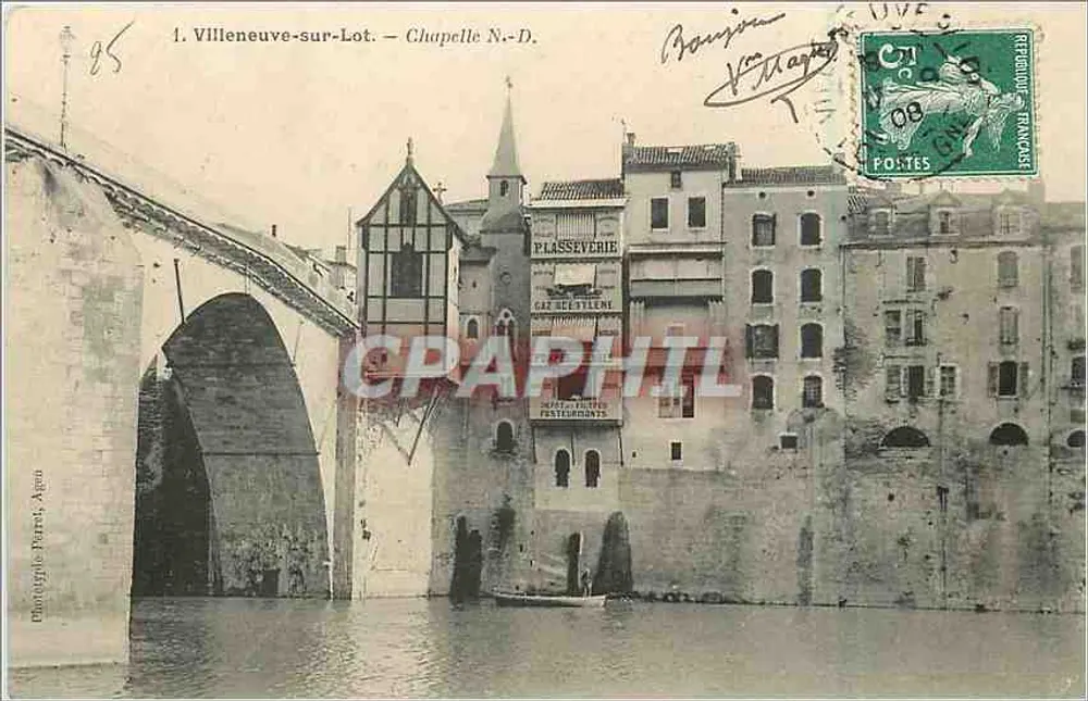 Villeneuve-sur-Lot — Chapelle N.-D. — Editore: Patrick, Agon - Recto