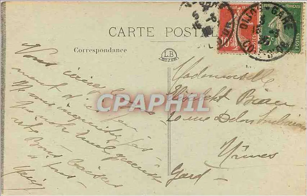 Dijon — Fonte «Jeunesses» (de Blondet) - Verso
