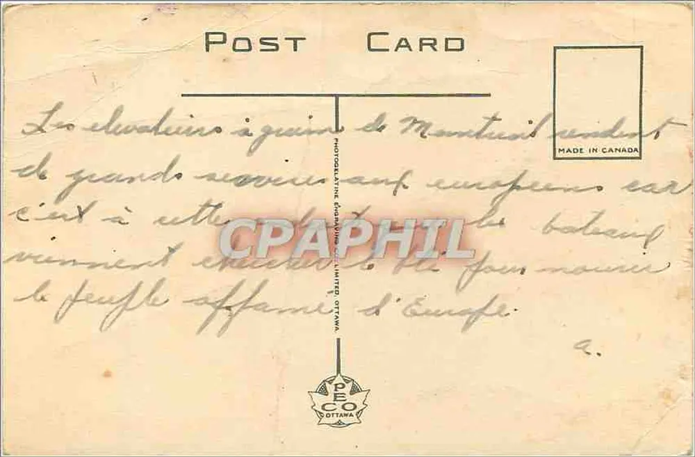 मॉन्ट्रियल, कनाडा में गेहूं के उठाव के बर्तन — C.N.R. फोटो — 81। - पीछे