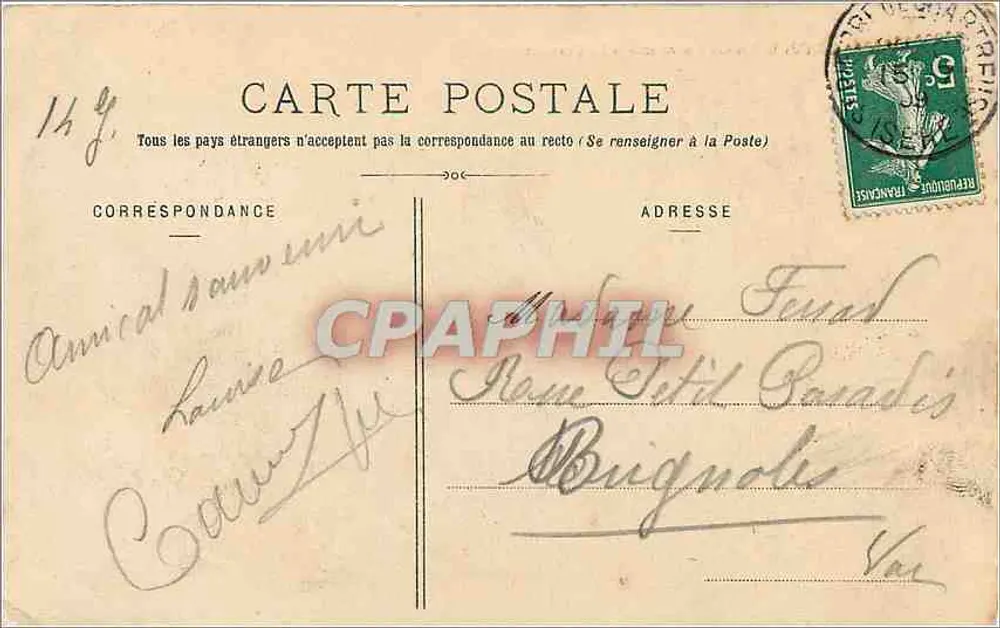 La Grande Chartreuse - La Correrie — Massif de la Grande Chartreuse, Voiron — J. Lebull, Voiron - 115 - Verso