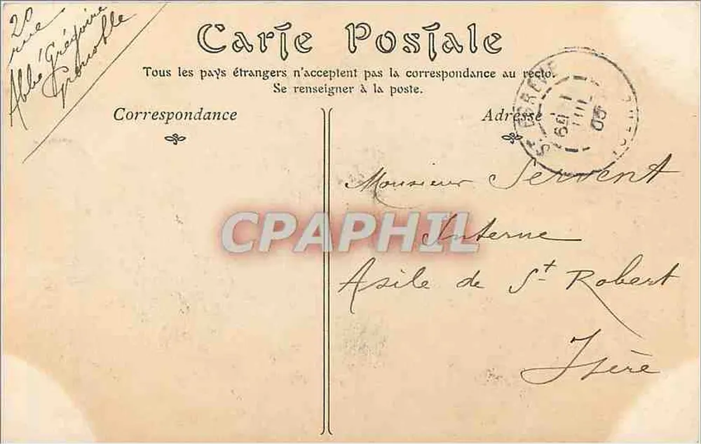 BAYONNE. — Der Pont Mayou und das Theater — Verlag ND. Foto: Edm. Nid. - Rückseite