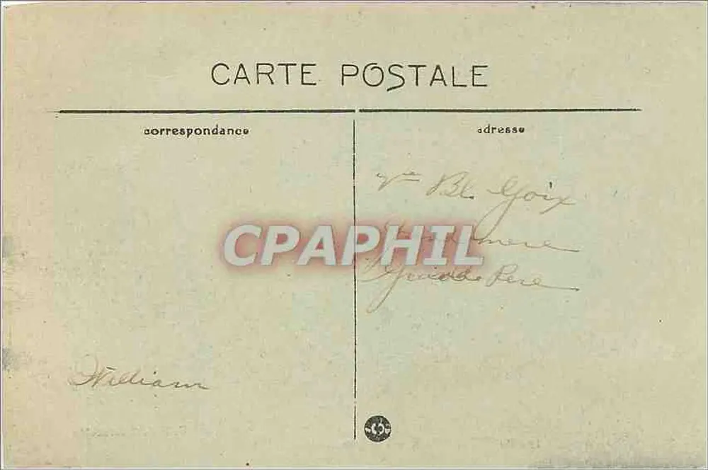 Grenoble — Vista geral e as Alpes — 101 bis - Verso