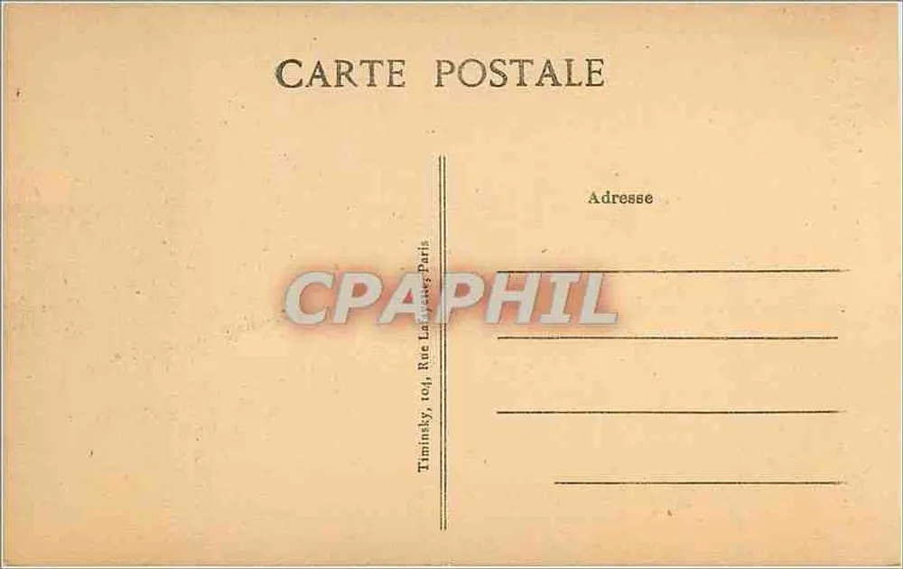 Paris — Igreja de São Roque — Estátua de São Roque por G. Boichot - Verso