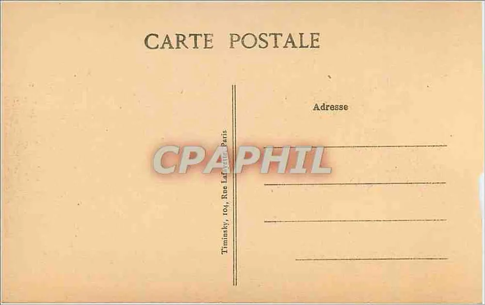 Paris — Igreja de Saint-Roch — São Agostinho, por J.-B. d'Huez - Verso