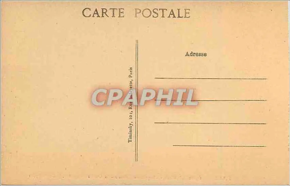 Paris — Kirche Saint-Roch — Kapelle Calvaire — Das Kreuzigung, von B.-J. Du Seigneur - Rückseite