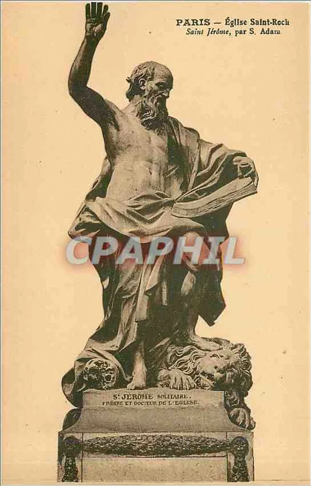 Święty Jerozyt — Katedra Świętego Rocha — autor S. Adam - Awers