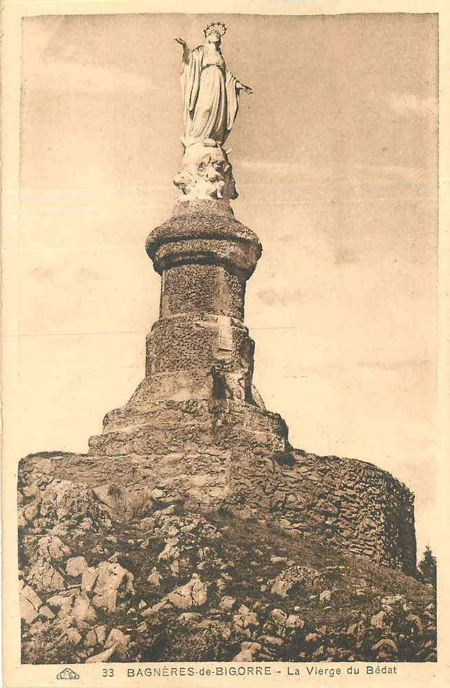 Bagnères-de-Bigorre — La Vierge du Bédat — n°33 - Recto