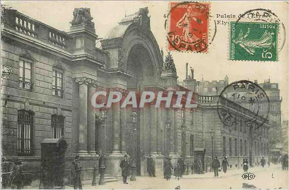 Palácio do Eliseu — Paris — Editor: Fly - Frente