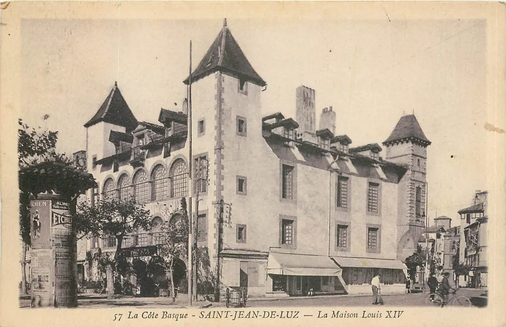 Saint-Jean-de-Luz — Das Haus Louis XIV — La Côte Basque - Vorderseite