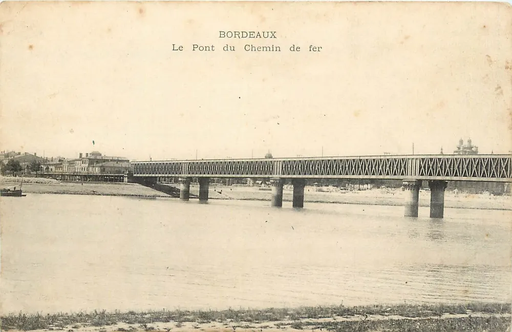 Bordeaux — De Spoorbrug — onbekende uitgever - Voorkant