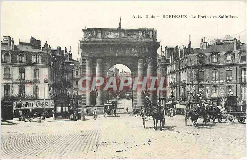 Bordeaux - La Porte des Salinières — A.H. 9 bis - Recto