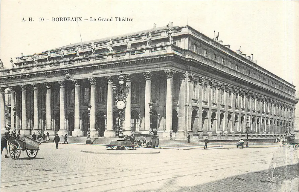 Bordeaux — O Grande Teatro — A.H. 10 - Frente