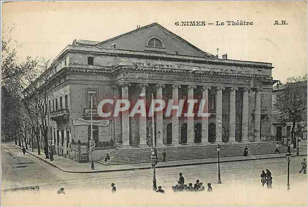 Nîmes — O Teatro — A.R. - Frente