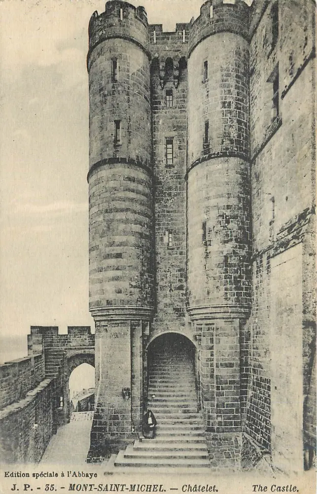Monte-Santo-Michel — Châtelet — Edição especial na Abadia J.P. - 55 - Frente