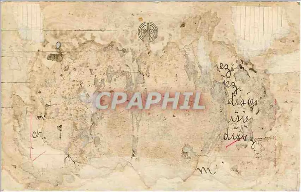 La Joconde — par Léonard de Vinci — Musée du Louvre, Paris - Verso