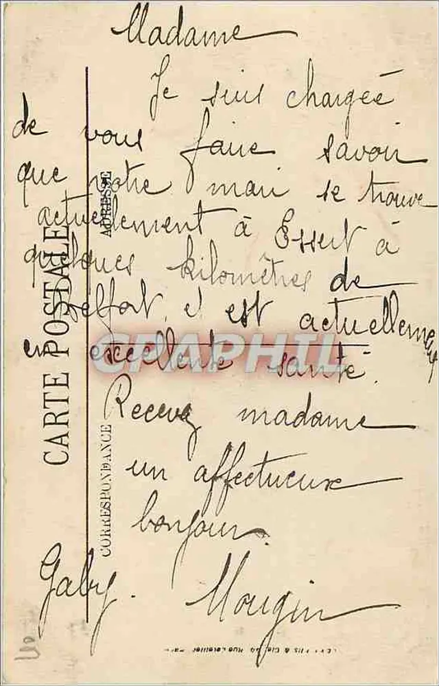 Belfort — O Hotel de Ville — LL - Verso