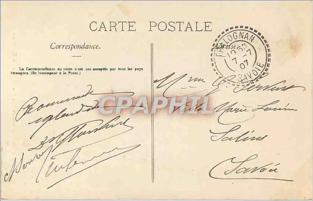 Entornos de Bozel — Gouffre de Balandaz — Pittier, fotógrafo-editor, Annecy - Reverso