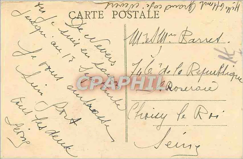 Nevers - Kathedrale St-Cyr - Krone der Turm — Foto. Combier - Macon, Verlag Jaillat - Rückseite