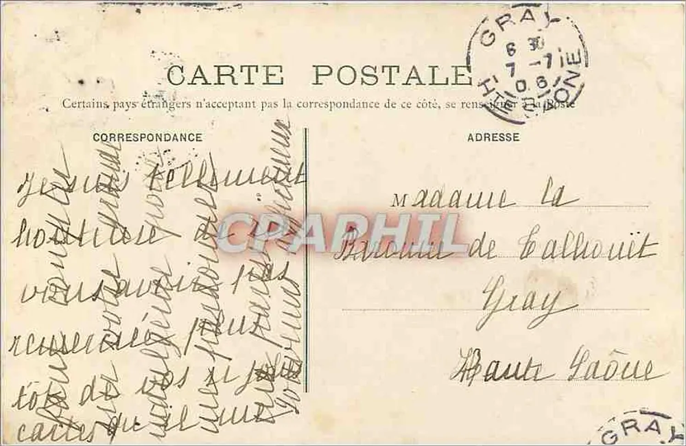 Paris - Igreja de Santa Clotilde — E.R., Paris, n° 151 - Verso