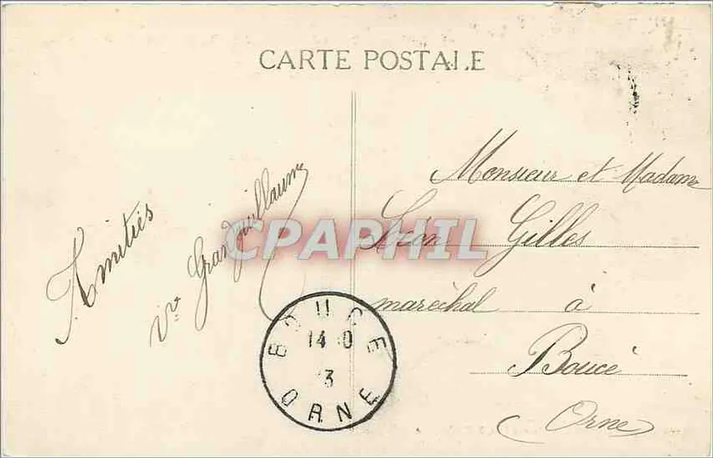Environ de ROYAN — Le Pont du Diable à Saint-Palais - Le Bureau - Verso