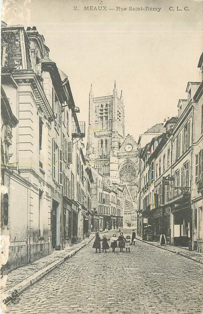Meaux — Rue Saint-Rémy — C.L.C. - Recto