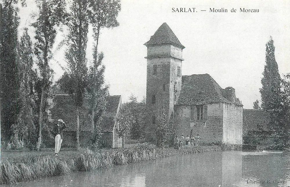SARLAT — Moinho de Moreau — Livraria E. Chéry - Frente