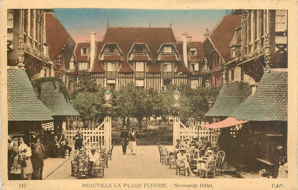 Deauville La Plage Fleurie - Normandy Hôtel - CAP. - Recto