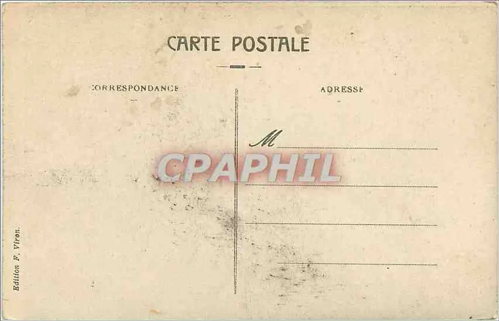Lourdes — A Aparição — Edição F. Véron, n°65 - Verso