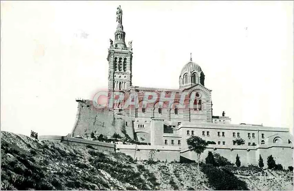 Notre-Dame-de-la-Garde — Marseille — Éditions & M. Rulle - Recto