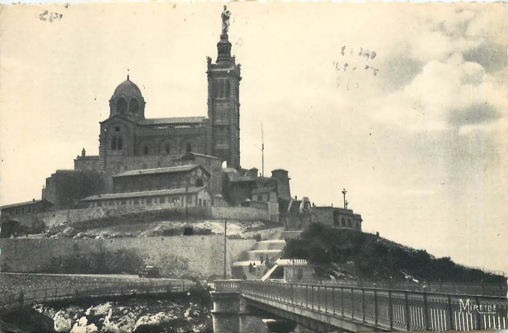 Nossa Senhora da Guarda — Marselha — Edições « Miretille » - Frente
