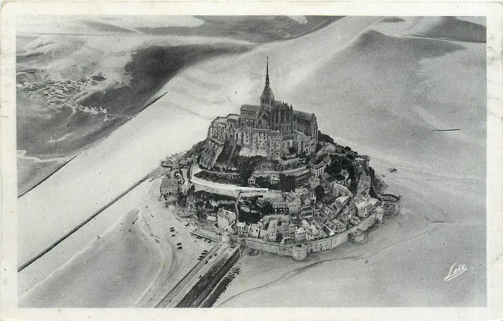 Mont Saint-Michel — vue panoramique — Loïe, n°451 - Recto