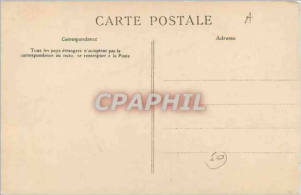 Mont-Saint-Michel — Galeria do Claustro — G. F. n° 2305 - Verso