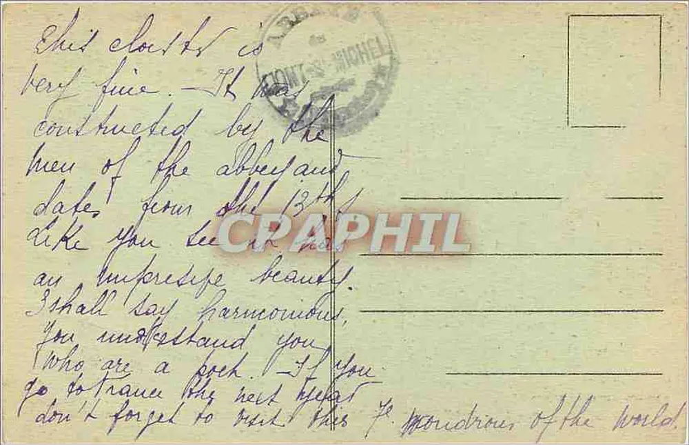 Monte-Saint-Michel — O Claustro (século XIII) — J.P. - 47 - Verso